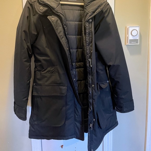 MEC black winter coat, size M - Picture 3 of 5